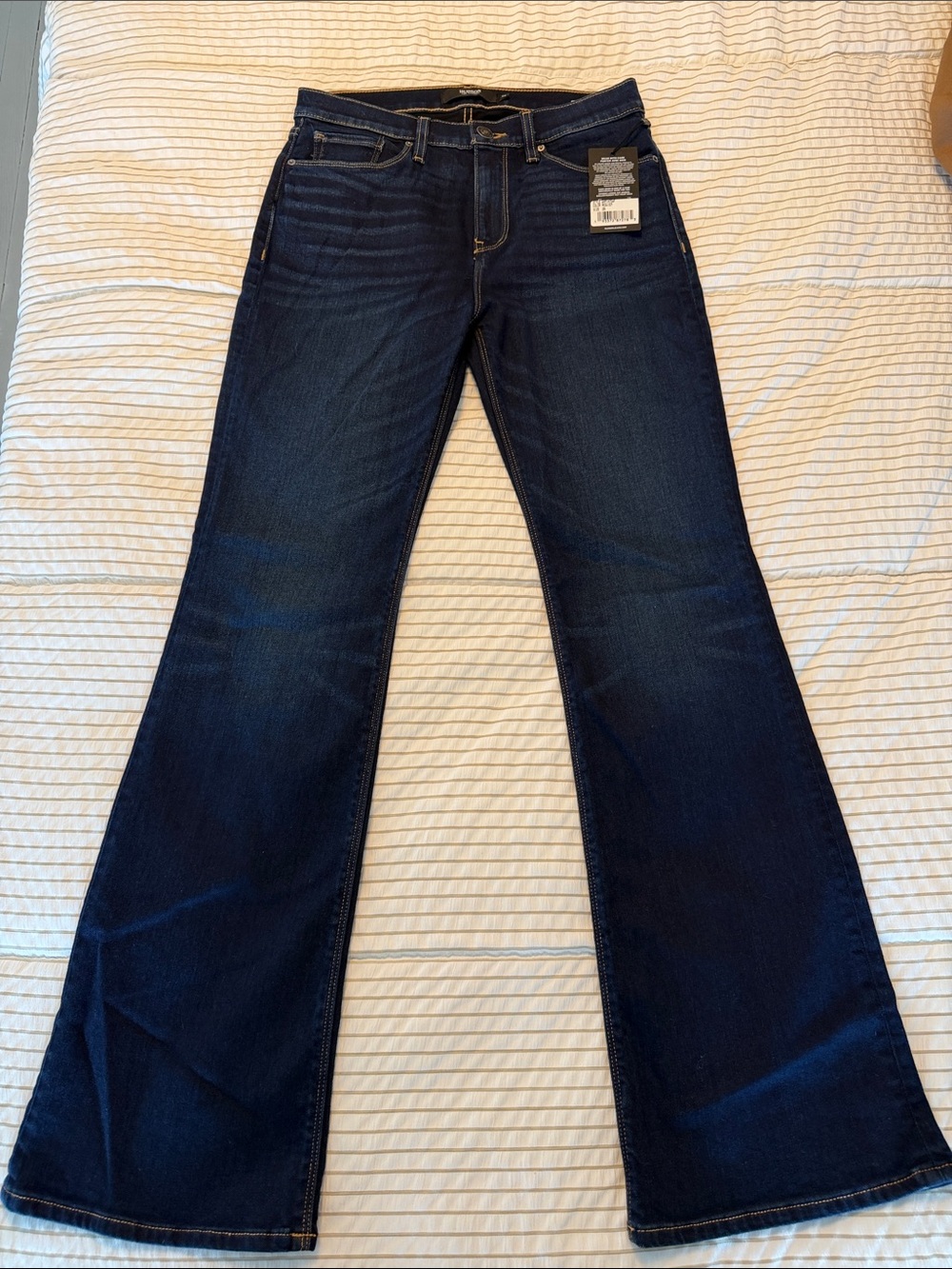 Hudson Jeans Dark Indigo Flare Jeans